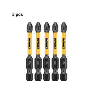 DEWALT 5Pcs Phillips Impact Screwdriver Bits Set 6.35mm PH2 Pivoting Magnetic Driver Bit