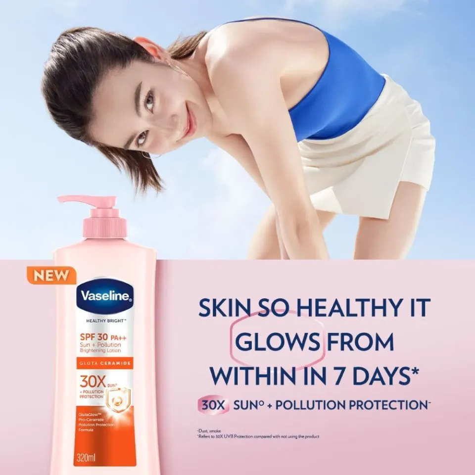 VASELINE Healthy Bright Gluta Ceramide Sun + Pollution Brightening