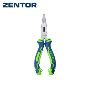 Zentor คีม คีมปากจระเข้ คีมดัด ขนาด 6 8นิ้ว ด้ามจับยาง TPR ฟันคีมแข็งแรง ตัดแม่นยำ Combination Plier