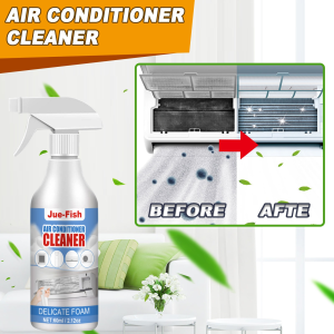 Air Conditioner Cleaner Foam Home Use No Disassembly Required Removes Odor and Dirt from Wall Mounted AC Units Deep Cleaning Mold and Bacteria Remover AC Cleaning Foam
