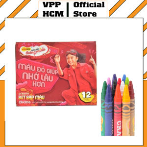 Bút Sáp màu Thiên Long CR-C016- 12 màu giá siêu rẻ