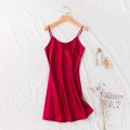 Delivery of LoveIs bra (N745) satin single skirt pajamas from Thailand. 