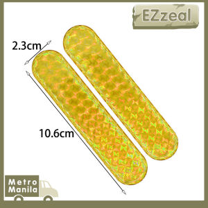 2pcs Auto Car Reflective Strips Door Anti-Collision Reflective Strips Night Lamp Warning Tape