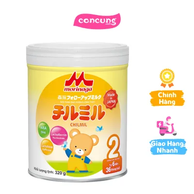 Morinaga số 2 (Chilmil) 6-36 tháng 320g