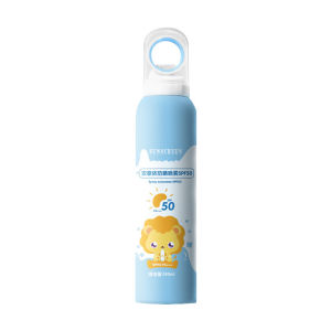 Childrens Sunscreen Spray 150ml SPF50+ PA+++ Sunscreen Spray for Face and Body UV Protection Waterproof Outdoor UV Protection Isolation Cream