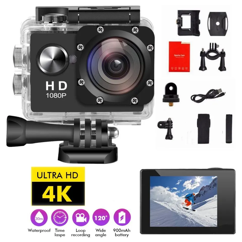COD In stock】Kamera sport/Camera Sport Action Video/anti air 30M
