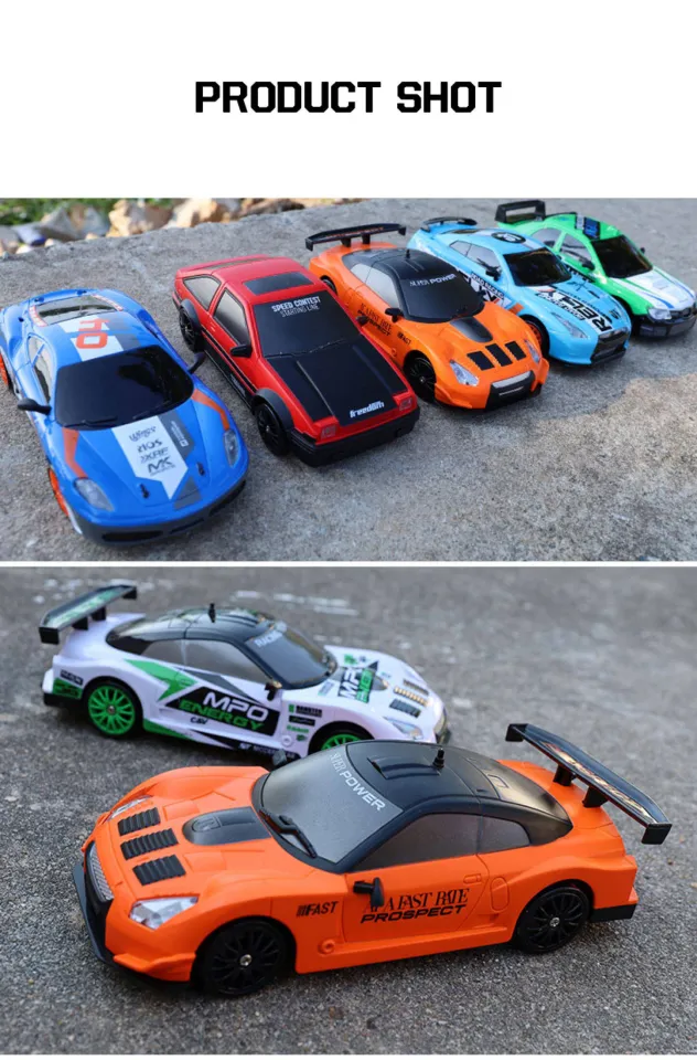 thumbnail image 2 of 2.4G 4WD RC Drift Car - Remote Control GTR/AE86 Model Toy - Unbranded 2 of 6