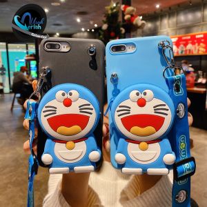 CN Case Dompet Karakter case oval Casing hp untuk VIVO Y12 Y15S Y20 Y21 Y30 Y75 Y91 V5 all type - Bahan Softcase Candy dengan Pilihan Warna yang Beragam (IMPORT)