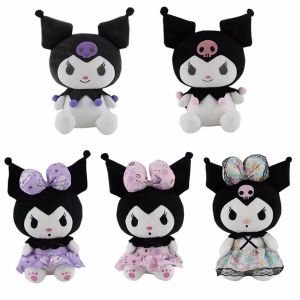 XUECHUANGYING plushie soft toy 抱枕玩偶 girls birthday gift Kids Gift Cartoon Animal Dolls Stuffed Toys Soft Stuffed Lolita Princess dress Plush Toys Plush Dolls My Melody Kuromi