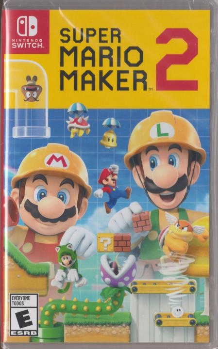 NINTENDO SWITCH SUPER MARIO MAKER 2 (ENGLISH + CHINESE LANGUAGE VERSION