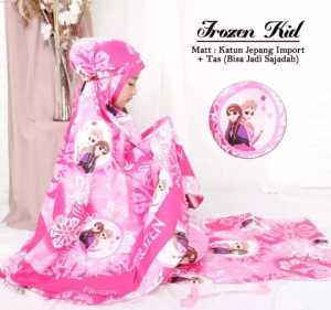 Grosir Mukena Anak Karakter Frozen & Mukena Murah Karakter Frozen Usia 2-8 Tahun Termurah