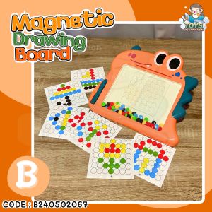 ✅พร้อมส่งในไทย✅ กระดานแม่เหล็ก กระดานวาดรูป กระดานวาดภาพแม่เหล็กขนาดใหญ่ Magnetic Drawing Board B240502067