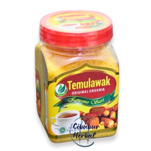 Temulawak Serbuk Organik Curah Kencono sari Asli Original 250 Gram