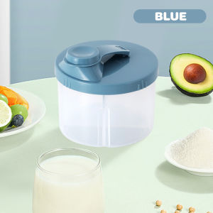 240Ml Baby Milk Powder Dispenser 4-Grids Portable Baby Food Storage Box Milk Powder Storag