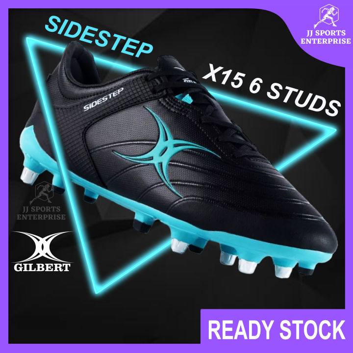 Gilbert Sidestep X15 Rugby Boots (6 Studs) Rugby Boot Kasut Rugby
