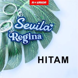 Gantungan kunci custom nama lucu I Rexurior