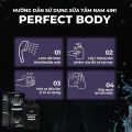 Sữa Tắm Gội Toàn Thân Nam 4in1 Perfect Body Men 350ml, Hương Nước Hoa Nam Tính Thơm Lâu, Rửa Mặt Vệ Sinh Vùng Kín. 