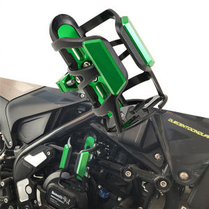 สำหรับ Kawasaki Versys 650 Versys 1000 Versys X300 2008 -2019 2020 2021 CNC ขวดน้ำอลูมิเนียมผู้ถือรถจักรยานยนต์อุปกรณ์เสริมกรงขวด