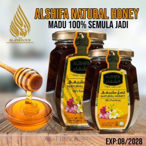 Alshifa Madu Asli 1Kg | 500g | 250g |Saudi Al Shifa Natural Honey Original Dari Saudi Arabia