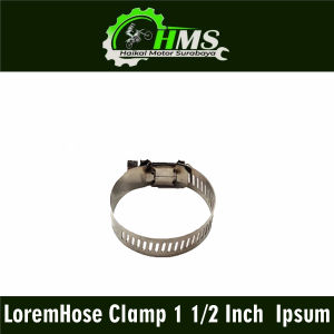 Hose Clamp 1 1/2 Inch - Klem Claim Pengencang Pengikat Lubang Selang Radiator Air Gas Kompor