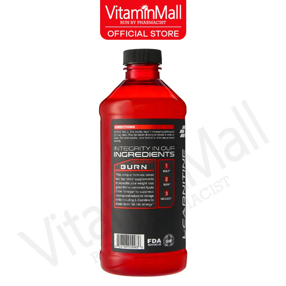 Ship from Singapore] EC Sports Weight Loss L Carnitine + Apple Cider  Vinegar Liquid - 473ml - Tropical Blast Flavor - Best Supplement for Weight  Loss Burn Fat - L-Carnitine Liquid Fat Burner - Lazada