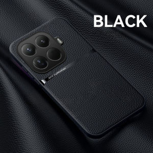 Casing For Xiaomi 17t 15T 14T Pro 17TPro Xiaomi17T Xiaomi17TPro 5G Matte Leather Phone Case Fashion Solid Color Shockproof Protection Car Magnetic Holder Casing Back Cases Cover