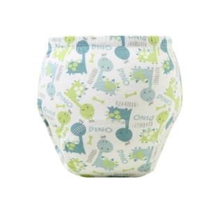 Reusable Cotton Diaper Pants for Baby 6 Months to 3 Years Absorbent Training Briefs Underwear for Toilet Training