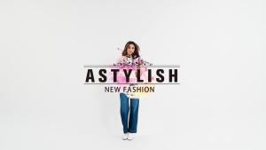 Astylish คาร์ดิแกนแขนยาวเปิดหน้าสำหรับผู้หญิง ลายโบว์และมีกระเป๋า