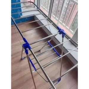 Giá Phơi Quần Áo Chữ A Inox Cao Cấp Kiểu Dáng Hàn Quốc Kèm Phụ Kiện Phơi Giầy Túi Xách - Giàn Phơi Đồ Chữ A Gấp Gọn