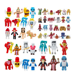 hot Funny PVC Model Brain Rot Game Figurine Juguete Steal a Brainrot Figure Toys Set