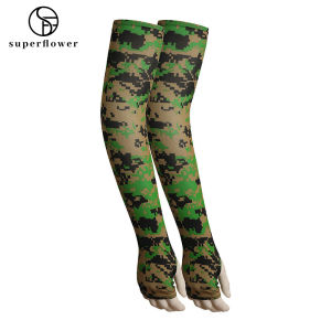 SUPERFLOWER Summer Sports Compression Arm Sleeve Basketball Cycling Arm Warmer Running UV Protection Volleyball Sunscreen Bands