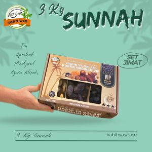 3KG BUAH SUNNAH HABIB YA SALAM | TIN APRIKOT MEDJOUL AJWA ALIYAH