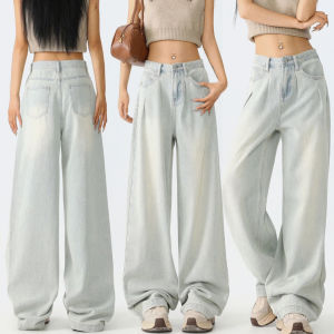 🌈กางเกงยีนส์ผู้หญิง🌈 กางเกงยีนส์แฟชั่น กางเกงยีนส์สวมใส่สบาย กางเกงแนววินเทจ แฟชั่นใหม่ 2024 💥กางเกงยีนส์ผู้หญิง💥