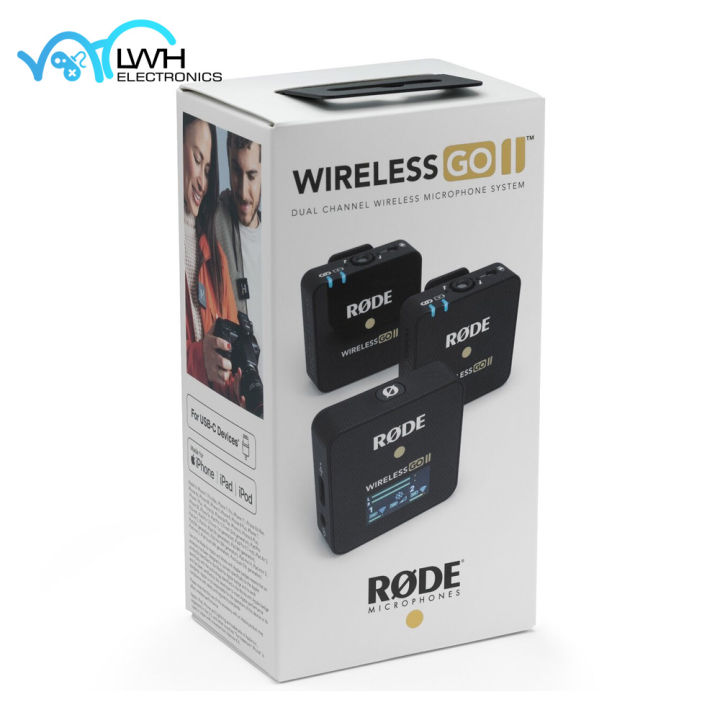 RODE Wireless GO II 2 Dual Channel Single set Compact