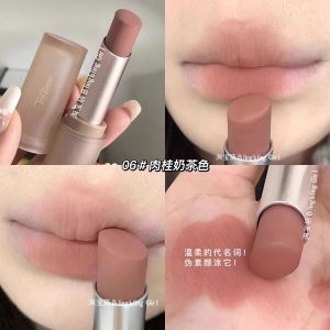 Matte Nude Lipstick Lasting Water Proof Non Stick Cup Beautiful Lip Gloss