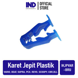 Klip-Clip-Rivet Jepit-Kancing Plastik Body-Visor Vario 110-125-150-Techno-Helm in-CBS-FI/Beat Pop-Sporty/CB-CBR 150R-250R-CRF/CS1/Karisma/Revo Lama/Tiger Revolution B /Mega Pro Advance/PCX 125-150/Scoopy/Sonic 150 R/Spacy Karabu-FI/Supra GTR-X 125-FI-New