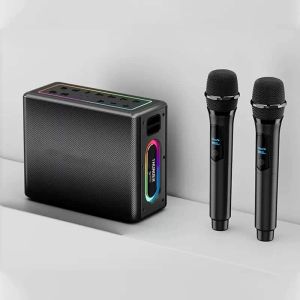 Loa Bluetooth karaoke WiWU Thunder P19 (120000mA công suất 120W Max kèm 2 micro)