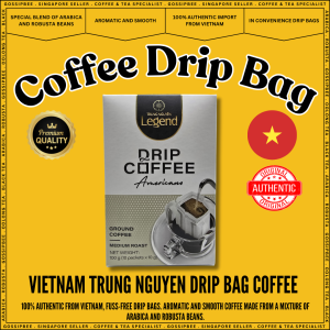 Vietnam Trung Nguyen Drip Bags Coffee Arabica Robusta GossipBee Ca Phe Phin Giay Americano