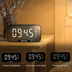 Speaker Bluetooth 5.0 Jam Alarm LED Display Ultra Bass - Radio FM