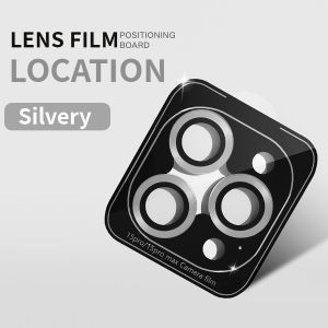 [ 1 Set* Easy Installation ] Metal Camera Lens Screen Protector for Iphone 17 Air 17 Pro Max 16 Pro Max 15 Pro Max 15 Plus 11 12 13 14 Pro Max 13 Mini Back Rear Camear Lens Glass Film
