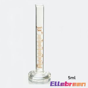 Glass Measuring Cylinder 5/10/25/50/100 ml Laboratory Measurement Equipment