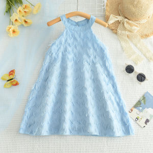 Bear Leader Girls Dresses 2024 Summer New Kids Clothing Fashion Sleeveless Camisole Tank Princess Party Dress 4-7 Years Old