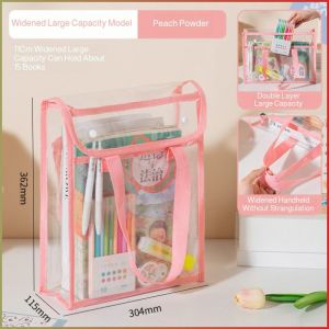 Organizer Bag Cleanable Durable Organizer Bag Easy to See Moisture Damage Prevention Briefcase