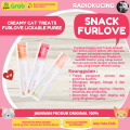 Snack FURLOVE 15 g Sachet Creamy Treats Cemilan Kucing Rasa Tuna Chicken Salmon [JUWIES RADIO KUCING]. 