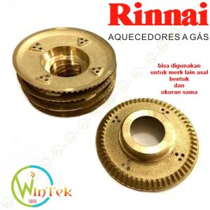 BURNER RINNAI | BURNER KOMPOR RINNAI | KUNINGAN KOMPOR GAS  TIPIS RI522 E/C 514 602 511