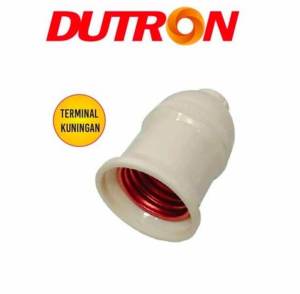 Fitting Lampu Gantung Dutron Bright g Fiting Gantung E27 Hitam Putih -Warna Warni