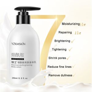 250ML Niacinamide Whitening Body Lotion Skin care Healthy Milk Firming White Body Lotion Lightening