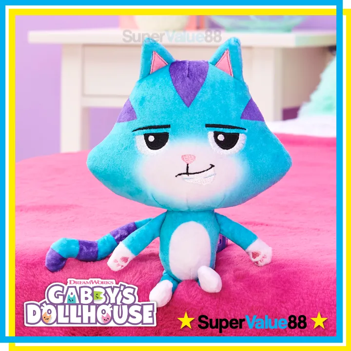 Dreamworks GABBY'S DOLLHOUSE 8 Purr-ific CATRAT Plush Toy Cat Rat NEW | #3885492006
