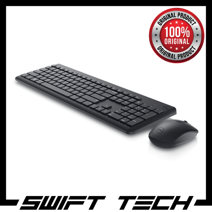 Dell Wireless Keyboard and Mouse US English KM3322W Lazada