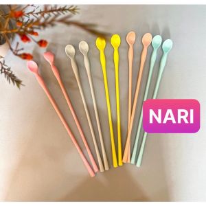 Muỗng khuấy dài đục và trong Rico cao cấp 26cm muỗng cocktail - GD NARI